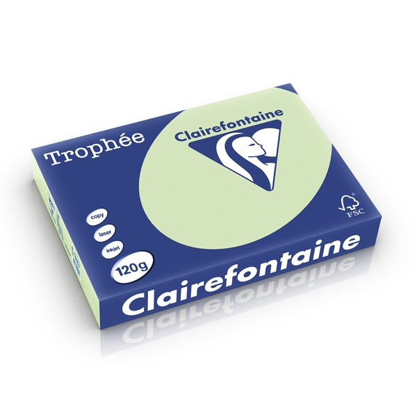 Clairefontaine 120g A4 papper | mintgrön | Clairefontaine | 250 ark 1215PC 250207 - 1