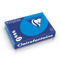 Clairefontaine 160g A4 papper | karibisk blå | Clairefontaine | 250 ark 1022PC 250261