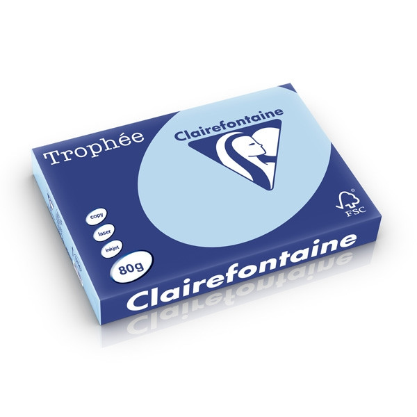 Clairefontaine 80g A3 papper | blå | Clairefontaine | 500 ark 1256PC 250188 - 1