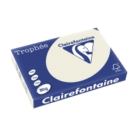 Clairefontaine 80g A3 papper | pärlgrå | Clairefontaine | 500 ark 1251PC 250106