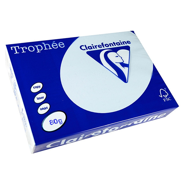 Clairefontaine 80g A4 papper | azurblå | Clairefontaine | 500 ark 1971PC 250031 - 1