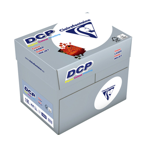 Clairefontaine DCP papper A4 | 100g | 2500 ark | Clairefontaine [15,5Kg]  250466 - 1