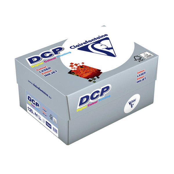 Clairefontaine DCP papper A4 | 120g | 1250 ark | Clairefontaine [9Kg]  250470 - 1