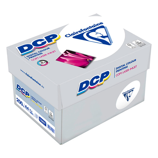 Clairefontaine DCP papper A4 | 200g | 1000 ark | Clairefontaine [13Kg]  250490 - 1