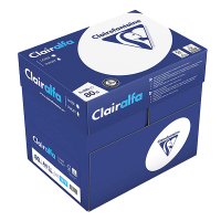 Clairefontaine Kopieringspapper A4 | 80g ohålat | Clairefontaine Smart Print papper  | 5x500 ark [13Kg] DOOSPAPIER 250398