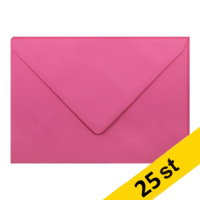 Clairefontaine Kuvert 120g C5 | intensiv rosa | Clairefontaine | 5st x5  424766