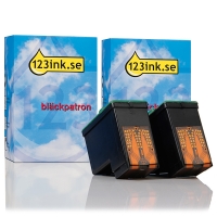 Dell Series 7/592-10226 CH883 svart bläckpatron 2-pack (varumärket 123ink) 592-10226 019402