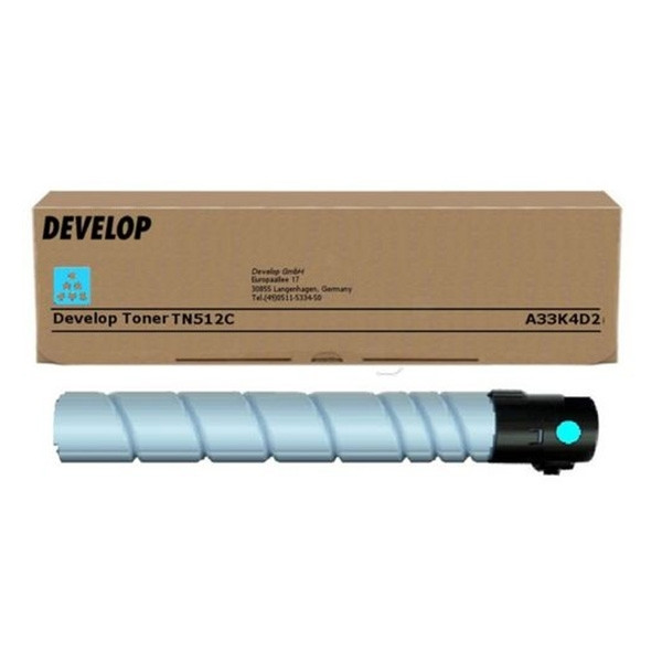 Develop TN-512C (A33K2D2) cyan toner (original) A33K4D2 049142 - 1