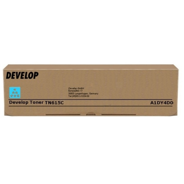 Develop TN-615C (A1DY4D0) cyan toner (original) A1DY4D0 049190 - 1