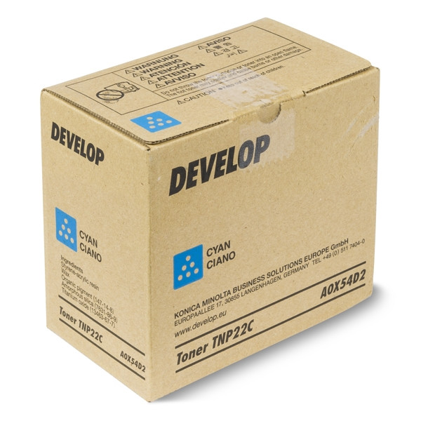 Develop TNP-22C (A0X54D2) cyan toner (original) A0X54D2 049032 - 1