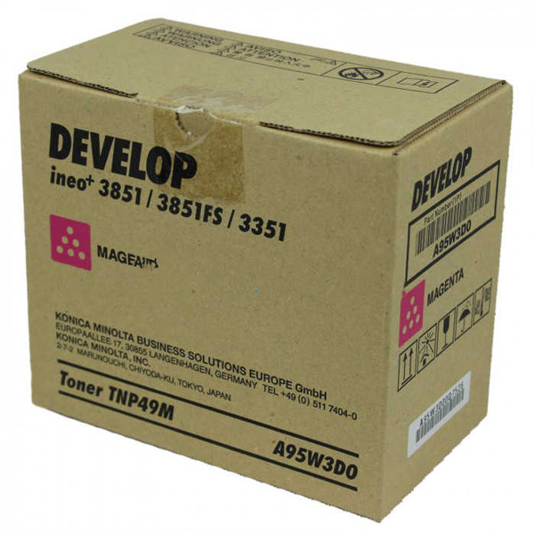 Develop TNP-49M (A95W3D0) magenta toner (original) A95W3D0 049432 - 1