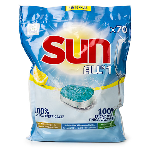 Diskmaskinstabletter | Sun All-in-1 Citron | 70st  SSU00104 - 1