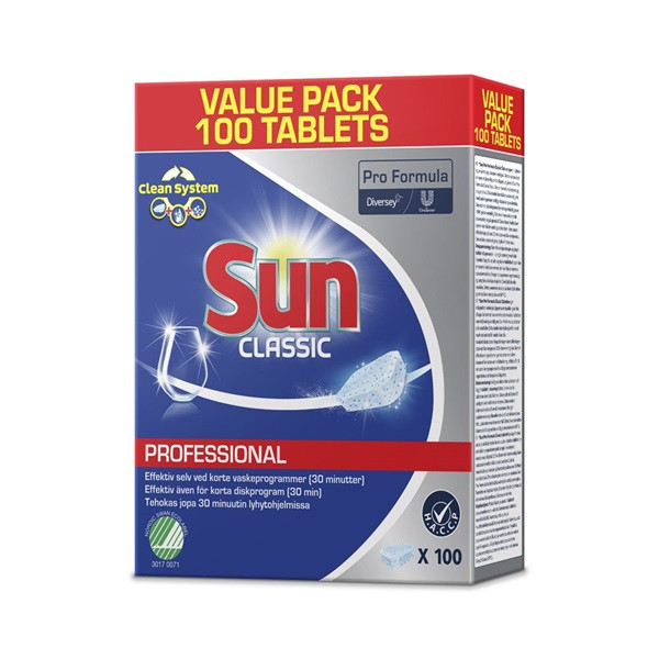 Diskmaskinstabletter | Sun Pro Formula | 100st 100949339 501662 - 1