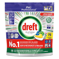 Dreft Diskmaskinstabletter | Dreft Professional All-in-1 Platinum Citron | 75st  SDR06143