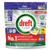 Diskmaskinstabletter | Dreft Professional All-in-1 Platinum Citron | 75st