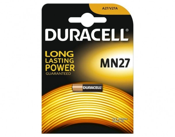 Duracell MN27/27A batteri A27 A27BP ALK27A B-1 CA22 ADU00051 - 1