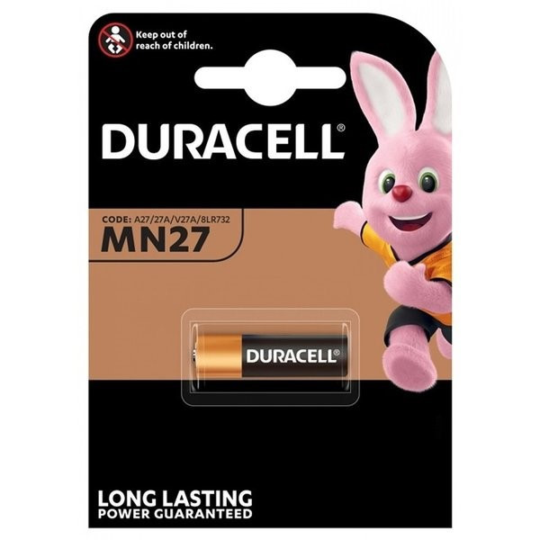 Duracell MN27 | 27A batteri A27 A27BP ALK27A B-1 CA22 ADU00051 - 1