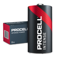 Duracell Procell Intense D/LR20 alkaliska batterier | 10-pack 13AC AM-1 BA3030/U D E95_BP2 ADU00207