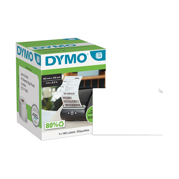 Dymo 2166659 | DHL adressetiketter | 102mm x 210mm (original) 2166659 088594 - 1