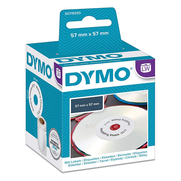 Dymo S0719250 | 14681 | CD och DVD etiketter (original) 14681 088526 - 1