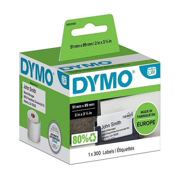 Dymo S0929100 | namnskyltsetiketter (original) S0929100 088552 - 1