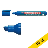 Edding Blädderblockspenna 1.0mm - 5.0mm | Edding 383 | blå | 10st  239769