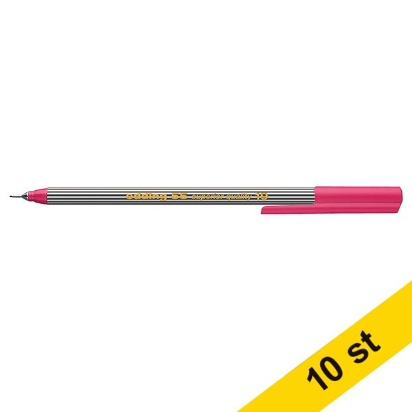 Edding Fineliner 0.3mm | Edding 55 | karminröd | 10st  239881 - 1