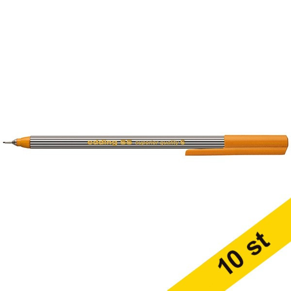 Edding Fineliner 0.3mm | Edding 55 | orange | 10st  239884 - 1