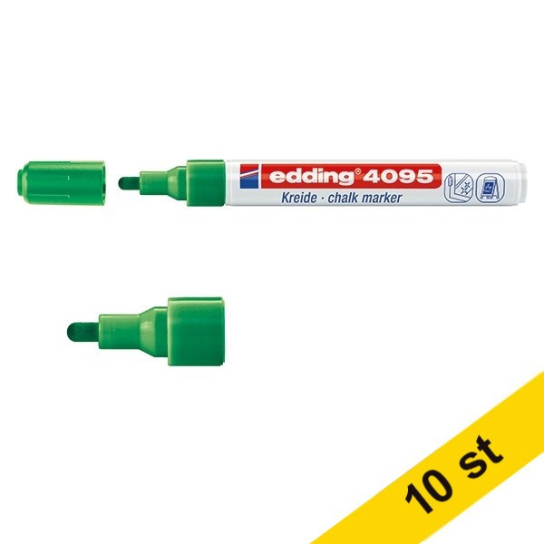 Edding Kritpenna 2.0mm - 3.0mm | Edding 4095 | grön | 10st  239802 - 1