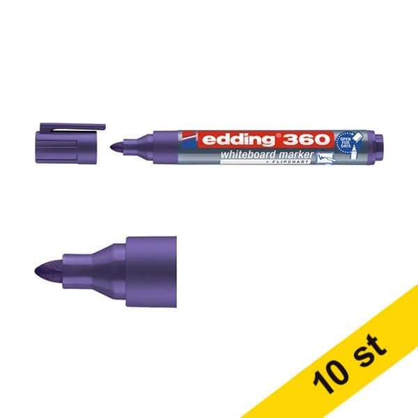 Edding Lackpenna 1.0mm - 2.0mm | Edding 751 | blå | 10st  239459 - 1