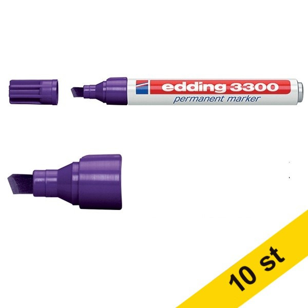 Edding Märkpenna permanent 1.0mm - 5.0mm | Edding 3300 | violett | 10st  239763 - 1