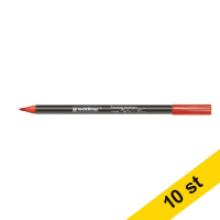Edding Märkpenna porslin 1.0mm - 4.00mm | Edding 4200 | röd | 10st  239819