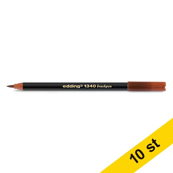 Edding Penselpenna | Edding 1340 | brun | 10st  239650 - 1