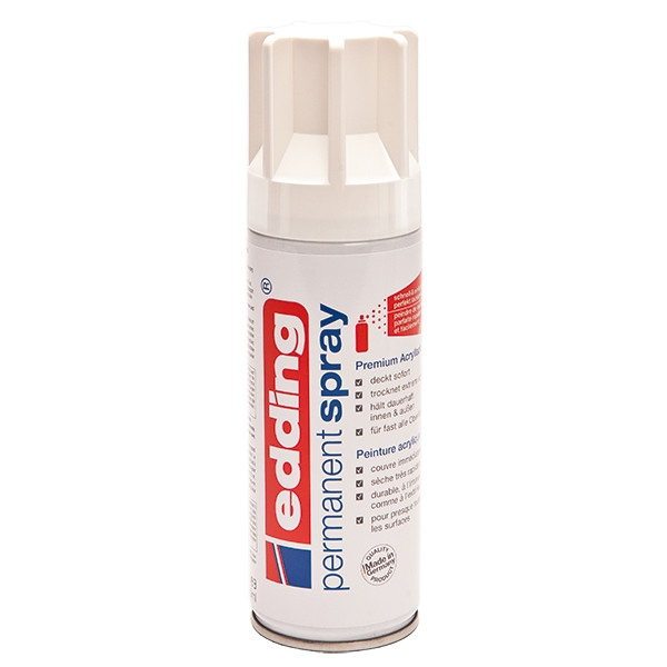 Edding Sprayfärg akryl | Edding 5200 | 200 ml | blank vit 4-5200953 239074 - 1