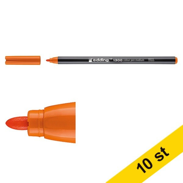 Edding Tuschpenna 2.0mm | Edding 1300 | orange | 10st  239635 - 1