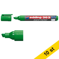 Edding Whiteboardpenna 1.0mm - 5.0mm | Edding 363 | grön | 10st  239482