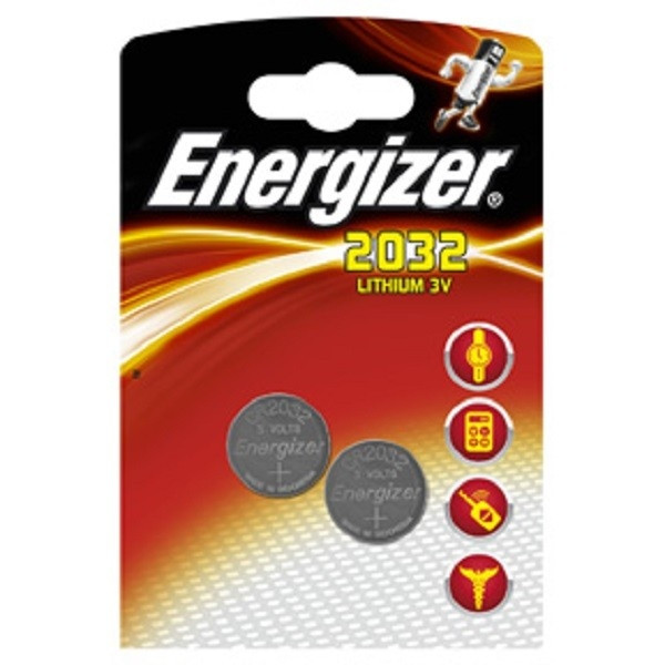 Energizer CR2032 Lithium knappcellsbatteri 2-pack 635803 238340 - 1