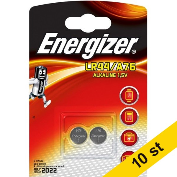 Energizer LR44 Alkaline knappcellsbatteri | 2st x10  360467 - 1