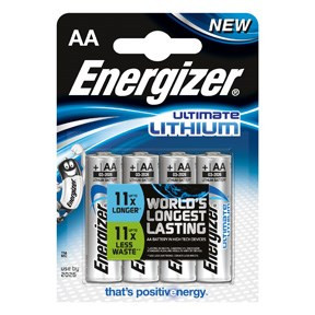 Energizer Ultimate Lithium AA batteri | 4-pack ER26264 098907 - 1