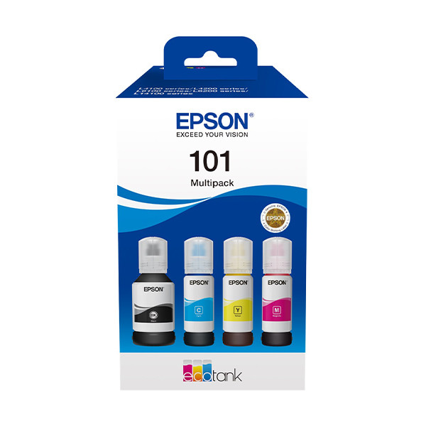 Epson 101 bläckrefill 4-pack (original) C13T03V64A 020140 - 1