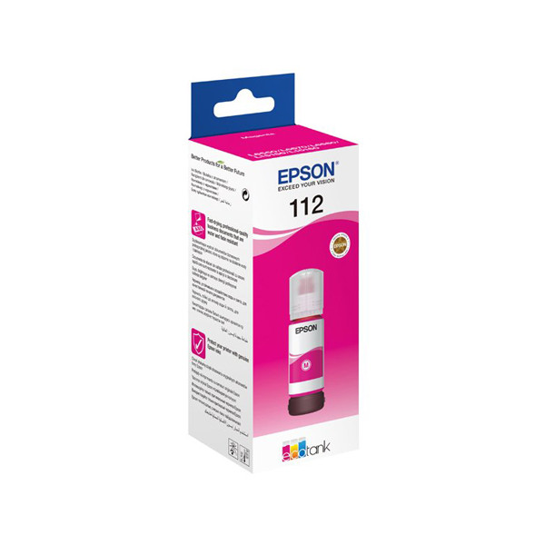 Epson 112 (T06C34A) magenta bläckrefill (original) C13T06C34A 052200 - 1