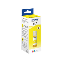 Epson 112 (T06C44A) gul bläckrefill (original) C13T06C44A 052202