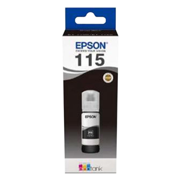 Epson 115 pigmentsvart bläckrefill (original) C13T07C14A 084318 - 1