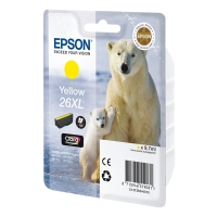 Epson 26XL (T2634) gul bläckpatron hög kapacitet (original) C13T26344010 C13T26344012 026516