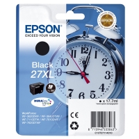 Epson 27XL (T2711) svart bläckpatron hög kapacitet (original) C13T27114010 C13T27114012 026616