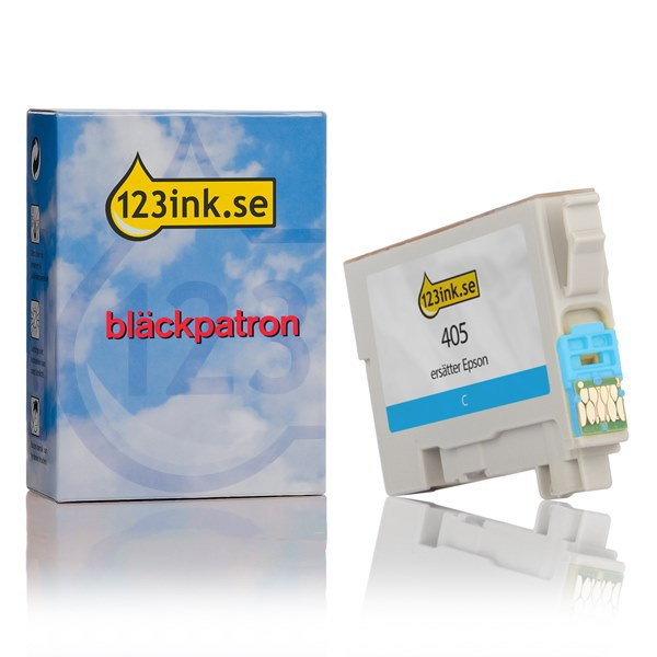 Epson 405 cyan bläckpatron (varumärket 123ink) C13T05G24010C C13T05G24020C 083541 - 1