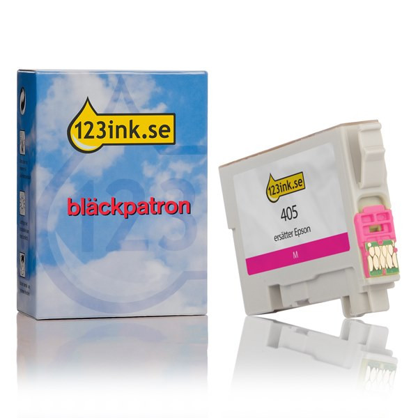 Epson 405 magenta bläckpatron (varumärket 123ink) C13T05G34010C C13T05G34020C 083543 - 1