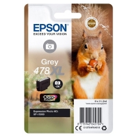 Epson 478XL (T04F6) grå bläckpatron hög kapacitet (original) C13T04F64010 027196