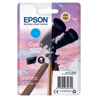 Epson 502 cyan bläckpatron (original) C13T02V24010 C13T02V24020 024102