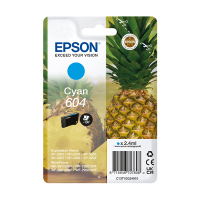 Epson 604 cyan bläckpatron (original) C13T10G24010 652062